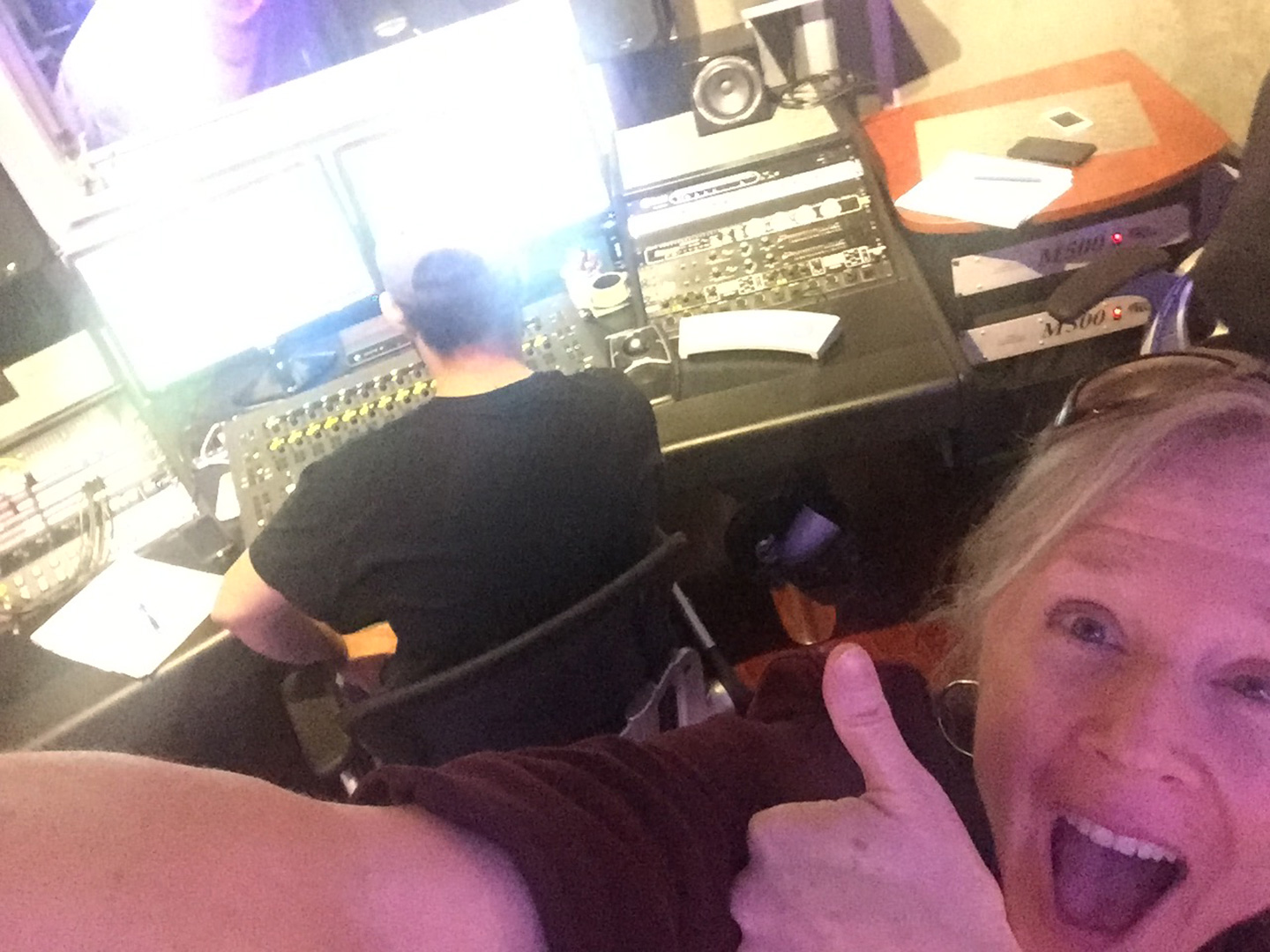 Recording Basic tracks for “SIX” with the Band of Virgos.