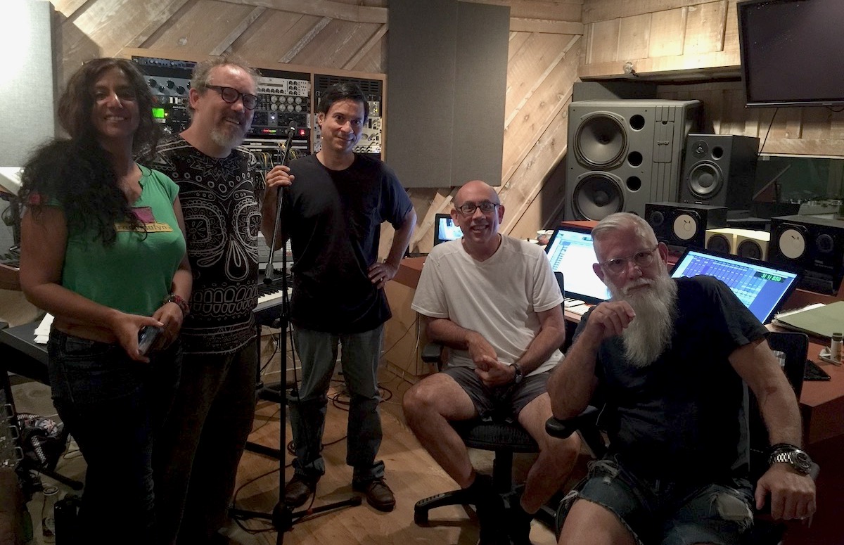 Recording drums for the Darrell Arnold Project