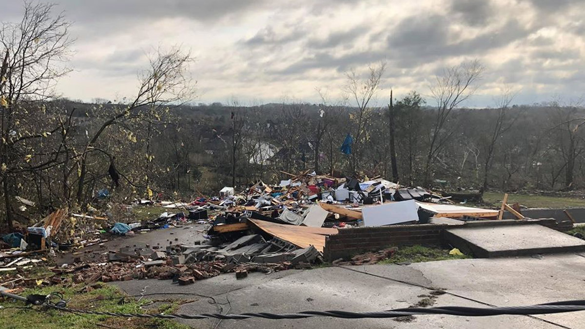 Nashville tornadoes 3/3/2020