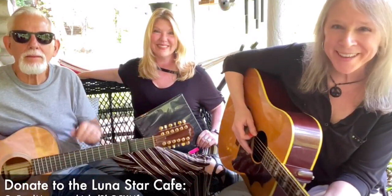 Porch songs & fundraising to support the Luna Star Cafe | Diane Ward Music