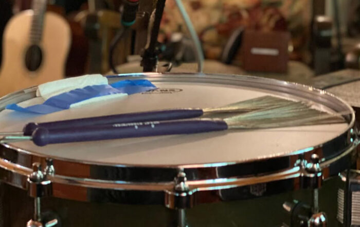 snare drum and brushes - photo credit Jack Shawde